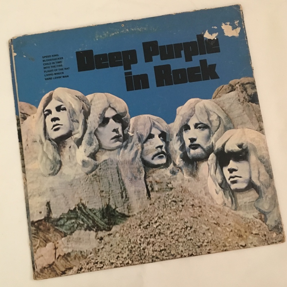 Deep Purple: In Rock vinyl record